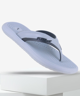 FLITE Men Slippers(Grey, Black , 9)