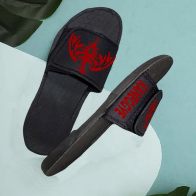 Krimzim Men Slides(Red , 6)