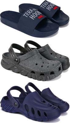 Pennen Men Slides(Blue , 6)
