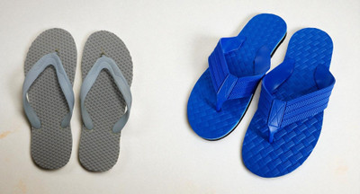 BreeZy Men Slippers(Blue, Green , 8)