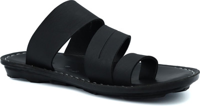 TREKIVA Men Premium Slippers Trendy Comfortable Flexible & Durable, Anti-Skid| TPG-3050 Slippers(Black , 8)