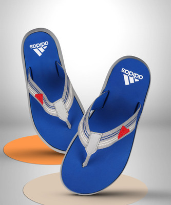 ADIDAS Men Flip Flops(Grey , 7)