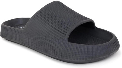 SKV Men Slippers(Black , 8)