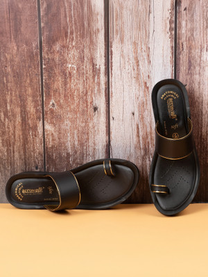 aerowalk Women Slippers(Brown , 5)