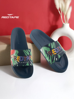 RED TAPE Women Slides(Navy , 5)