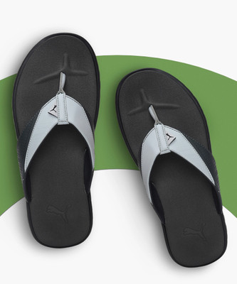 PUMA Men Galaxy Comfort V2 IDP Flip Flops(Grey , 9)