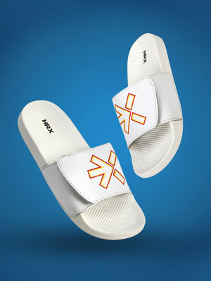 HRX by Hrithik Roshan Men Slides(Off White , 7)