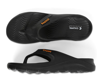 Chupps Men Raw Doctor/Ultra soft/ Ortho slipper Slides(Black , 8)