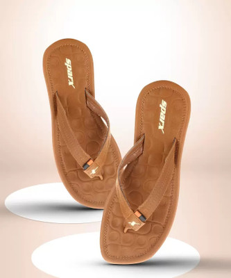 Sparx Men Flip Flops(Tan , 12)