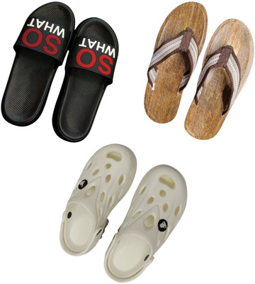 BLIBBERS Men Slippers(Multicolor , 7)
