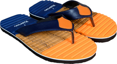 Kixrun Men Multi color soft comfortable stylish and anti skid & Slippers Flip Flops(Multicolor , 7)