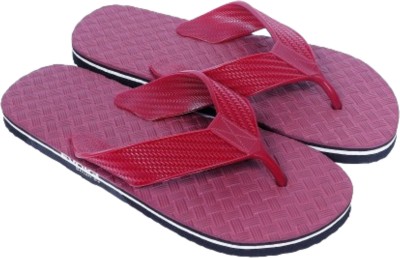 Vomoya Men Flip Flops(Red , 6)