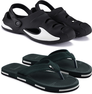EVOK Men Slippers(Multicolor , 7)
