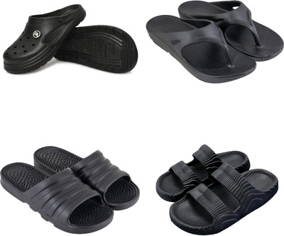 house of common Men Slides(Multicolor , 6)