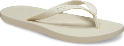 CROCS Men ESSENTIALS Flip Flops(Beige , 7)