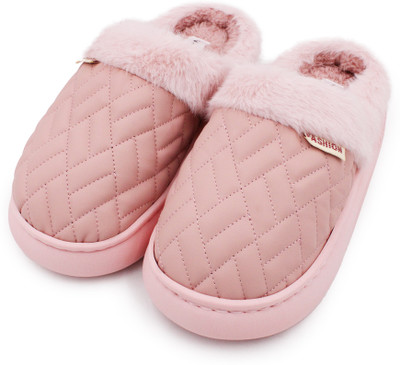 VRITRAZ Women Slippers(Pink , 6)
