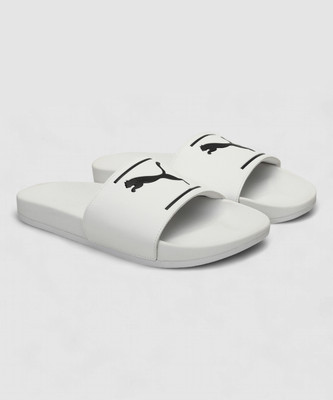 PUMA Men Leadcat FTR Comfort Slides(White , 9)