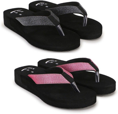 KAGI Women Slippers(Multicolor , 5)