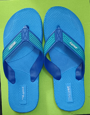 AK traders Men Flip Flops(Blue , 6)
