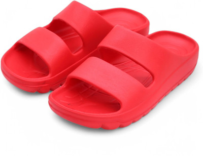 Svaar Men NewlyLaunch|Classic Soft|Cushion|Comfortable|Premium|Stylish Slides(Red , 10)