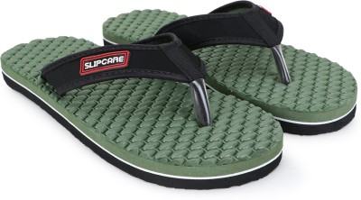 SLIPCARE Men Ortho Care Diabetic Orthopaedic Comfort Lightweight Dr Slippers, Sliders Aqua Flip Flops(Green , 8)