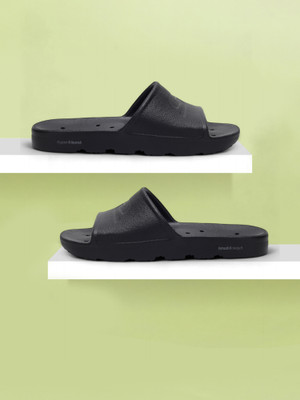 Skechers Men Slides(Black , 6)