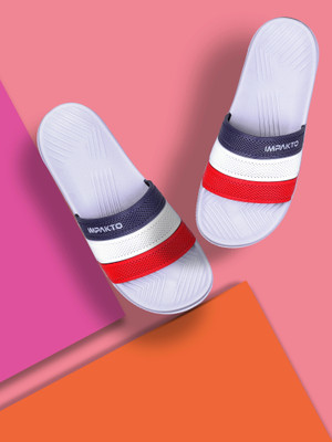 Impakto by Ajanta Men Slides(Multicolor , 9)