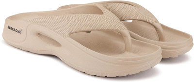 BERSACHE Men Slippers(Beige , 11)