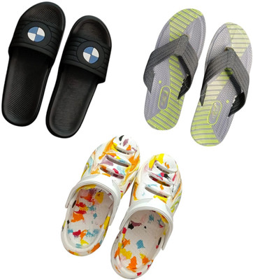 BLIBBERS Men Slippers(Multicolor , 8)