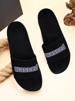 Tzen Men Flip Flops(Grey , 7)