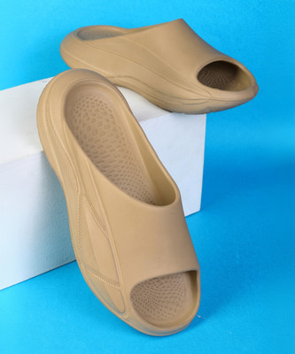 Bootco Men Slides(Beige , 8)