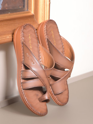 LIBERTY Women Healers by Liberty DELMA-1E Casual Slipper Flip-Flop Slippers(Tan , 4)