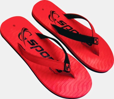 OSM Men Slippers(Red , 10)