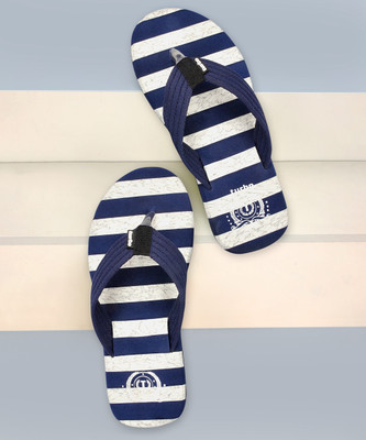 TURBO Men Flip Flops(Multicolor , 9)
