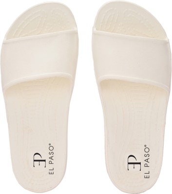 El Paso Women Slides(White , 4)