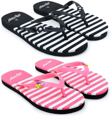 HOC Women Slippers(Multicolor , 6)