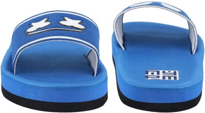 Appe Men Men Slipper Eva Light weight Flipflops with Memory foam Slides(Blue , 8)