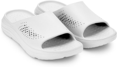 Hoppa Men Flip Flops(White , 11)