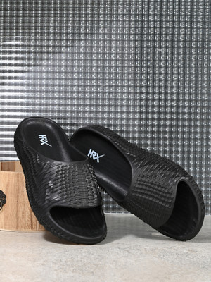 HRX by Hrithik Roshan Men Slides(Black , 7)