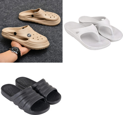 house of common Men Slippers(Multicolor , 7)