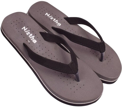 NISTHA Men Flip Flops(Purple , 6)