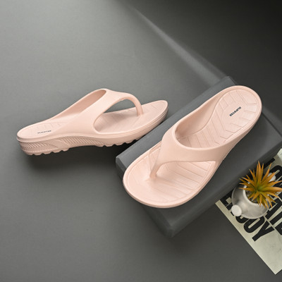 slipover Women Doctor Soft|Orthopedic|Comfort|Lightweight|Durable|Diabetic|Non Slip Slipper Flip Flops(Pink , 6)