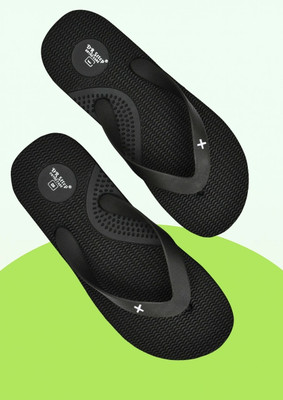 DR STTEP Men Soft Ortho Slippers for Men | Comfy Anti-Skid Flip Flops for Daily Use Slippers(Black , 10)