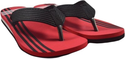 xstar Men Flip Flops(Red , 6)