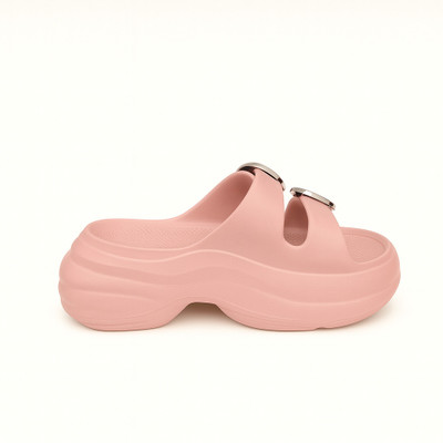 FOAMTEK Women Slides(Pink , 8)