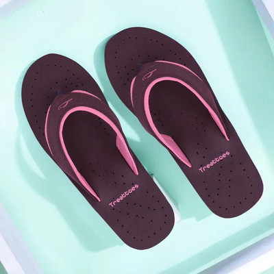 TREATTOES Women House Slipper Ortho Care Dr Orthopaedic Diabetic Comfortable for Women and Girl Flip Flops(Pink , 5)