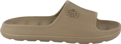 Neoz Men Levirex Lightweight with Arch Support Durable Anti-Skid & Stylish Dailywear| Slides(Khaki , 7)