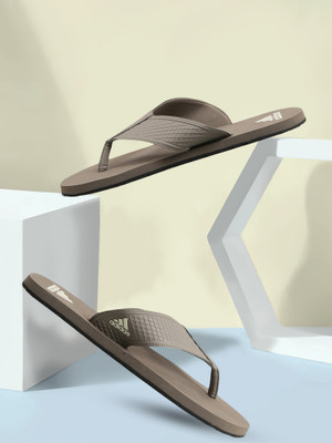 ADIDAS Men Flip Flops(Brown , 8)