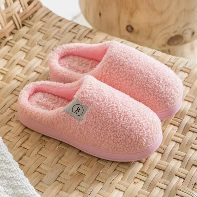 WOLVESDEN Women Flip Flops(Pink , 4)