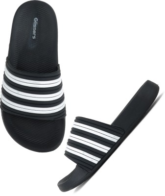 Glissers Women Slides(White , 7)